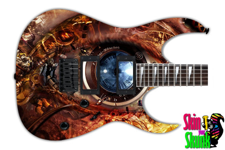  Guitar Skin Steampunk Techeye 