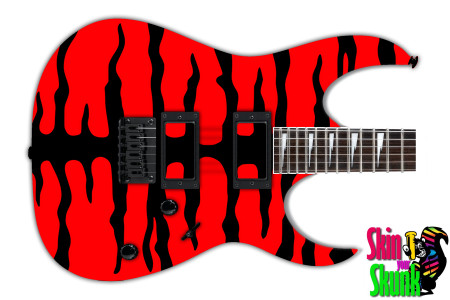  Guitar Skinshop Painted Bengal Red 