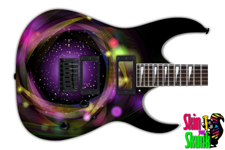  Guitar Skin Abstracttwo Blackhole 