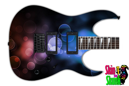  Guitar Skin Abstracttwo Dots 