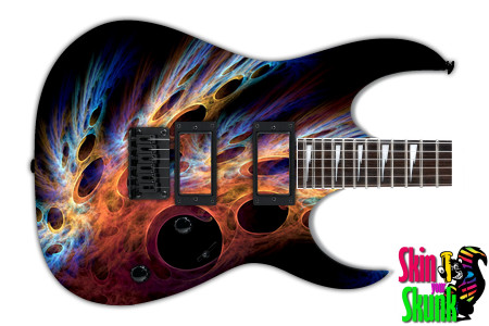  Guitar Skin Abstracttwo Lifeform 