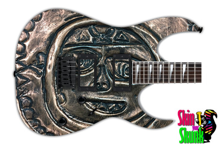  Guitar Skin Ancient Metal 