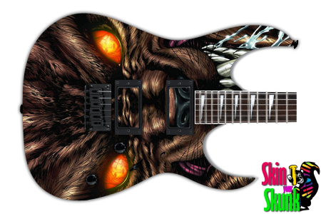  Guitar Skin Awesome Beast 