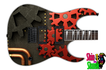  Guitar Skin Awesome Gears 
