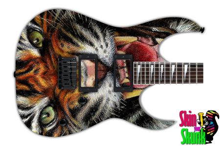  Guitar Skin Awesome Kitty 