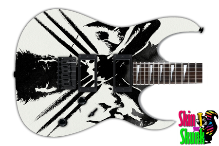  Guitar Skin Awesome Wolverine 