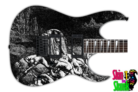  Guitar Skin Engraved Dante 
