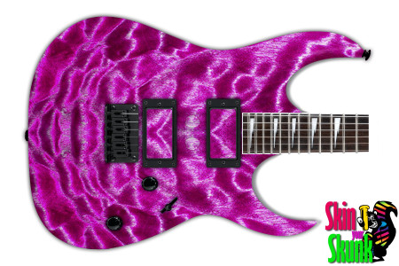  Guitar Skin Classic Purple Quilt 