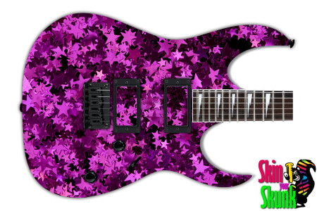  Guitar Skin Girlrock Purple 