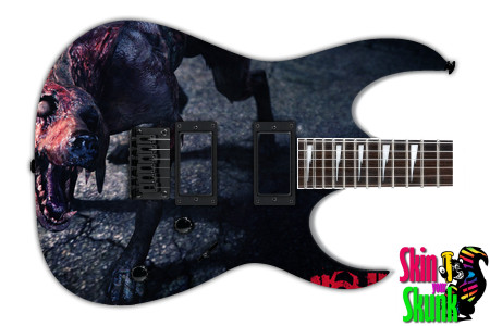  Guitar Skin Zombie K9 