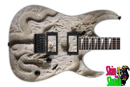  Guitar Skin Dragon Stone 