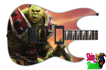  Guitar Skin Wow Ogre 