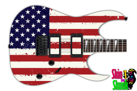  Guitar Skin Flag Stock 
