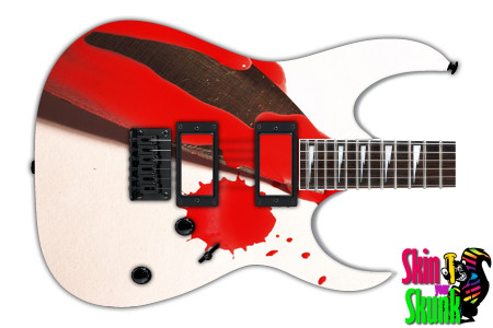  Guitar Skin Blood Knife 