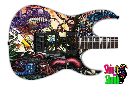  Guitar Skin Horror Monsters 