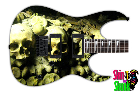  Guitar Skin Horror Skull Wall 