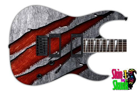  Guitar Skin Metalshop Ornate Claw 