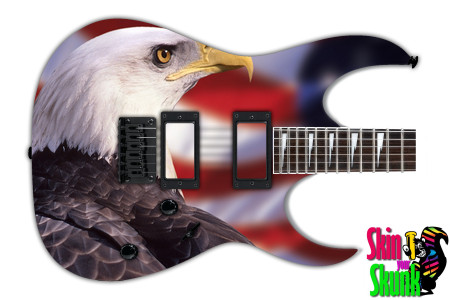  Guitar Skin Freedom Eagle 