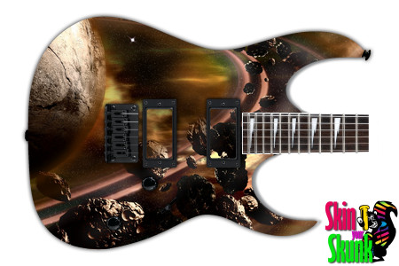  Guitar Skin Space Asteroids 