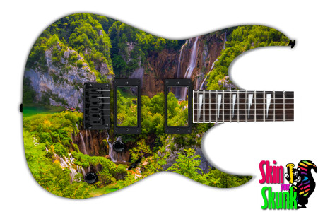  Guitar Skin Waterfall Park 