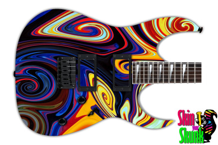  Guitar Skin Paint1 Swirl 
