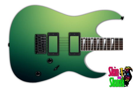  Guitar Skin Paintjob Gradient Green 