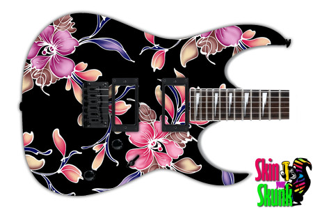  Guitar Skin Rockstar Slash Flower 