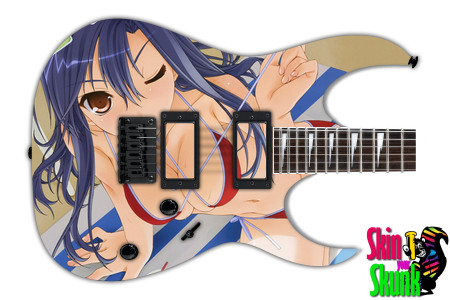  Guitar Skin Anime2 Beach 
