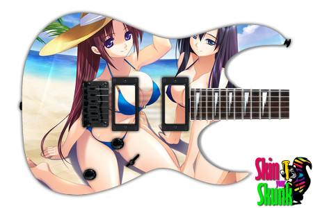  Guitar Skin Anime2 Pair 