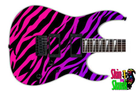  Guitar Skinshop Painted Psychedelic 