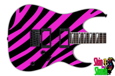  Guitar Skinshop Painted Stripe Purple 