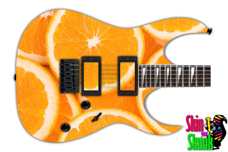  Guitar Skin Texture Orange 