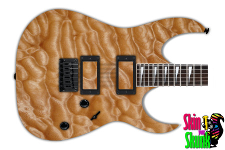  Guitar Skin Woodshop Exotic Quilted 